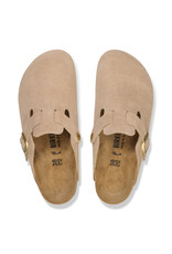Birkenstock Birkenstock Boston Suede Leather - Sandcastle Narrow