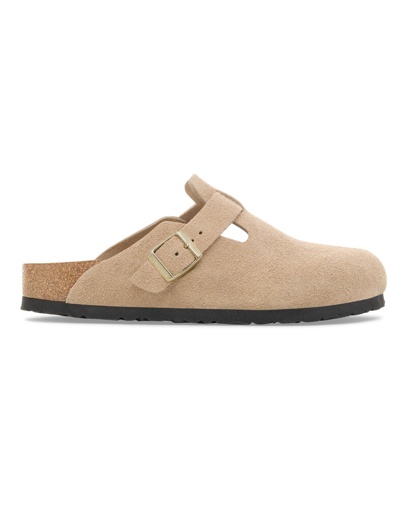 Birkenstock Birkenstock Boston Suede Leather - Sandcastle Narrow