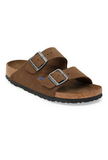 Birkenstock Birkenstock Arizona SFB Suede Leather - Dark Tea Narrow