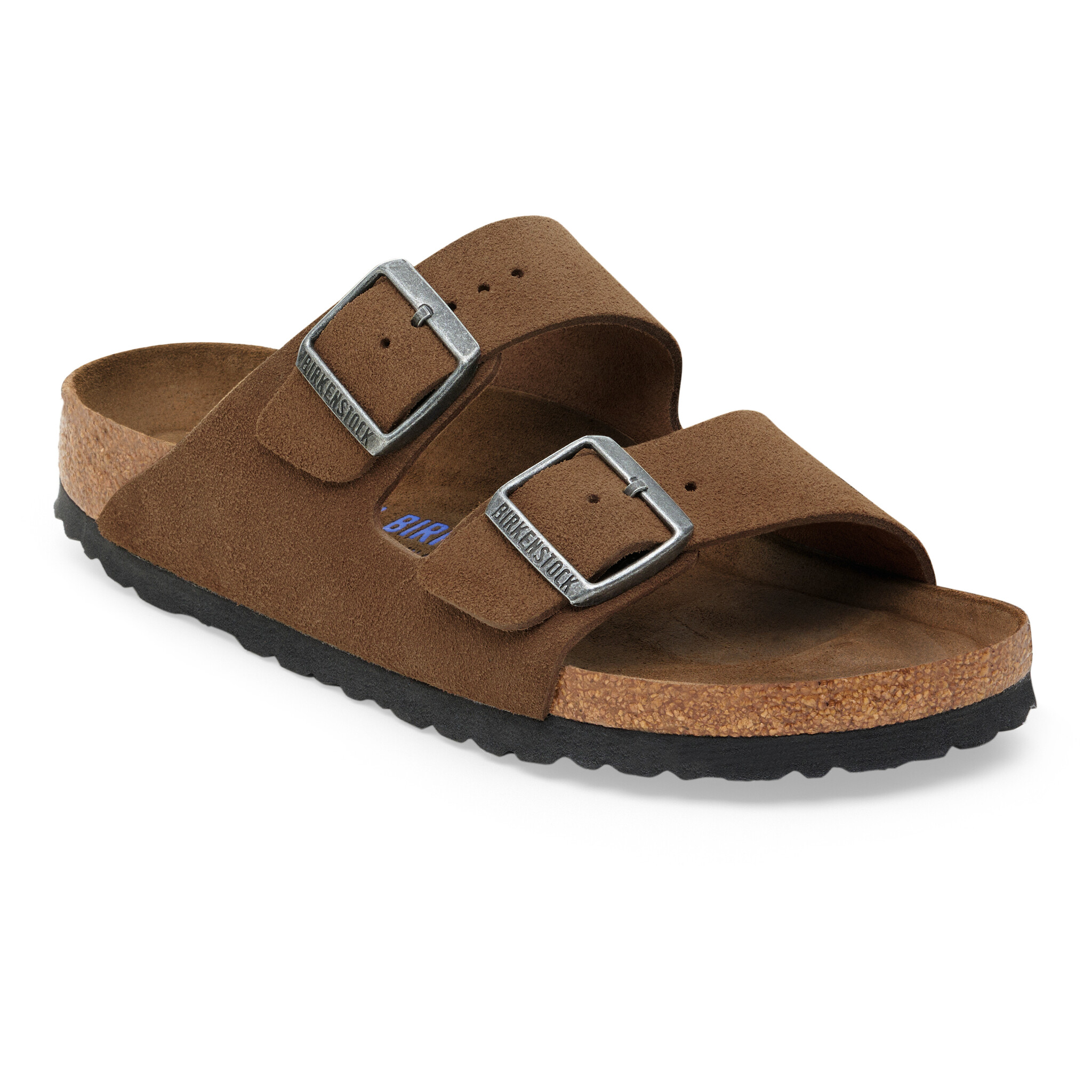 Birkenstock Arizona SFB Suede Leather - Dark Tea Narrow