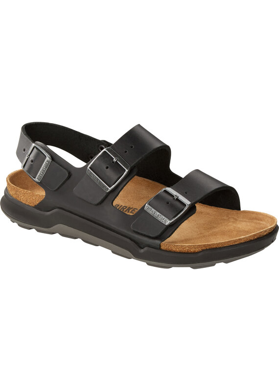Birkenstock Birkenstock CT Milano Waxy Leather - Black Regular