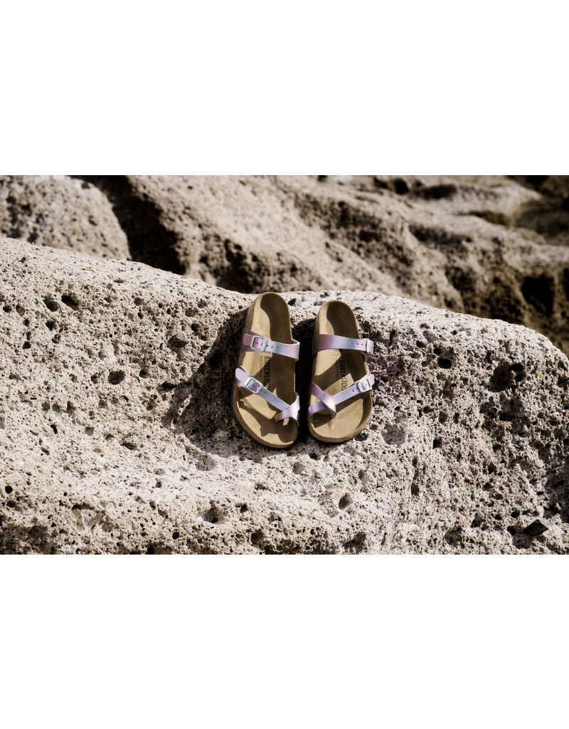 Birkenstock Birkenstock Mayari BF Embossed - Saffiano Iridescent  Viola Regular