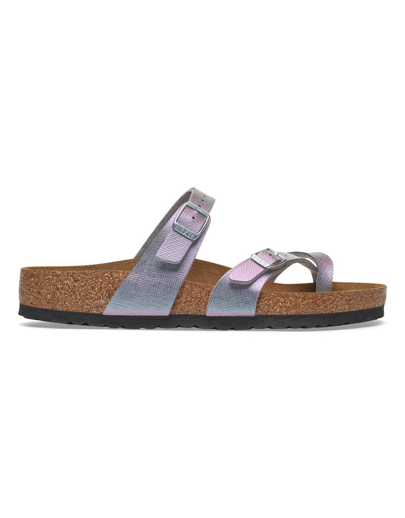 Birkenstock Birkenstock Mayari BF Embossed - Saffiano Iridescent  Viola Regular