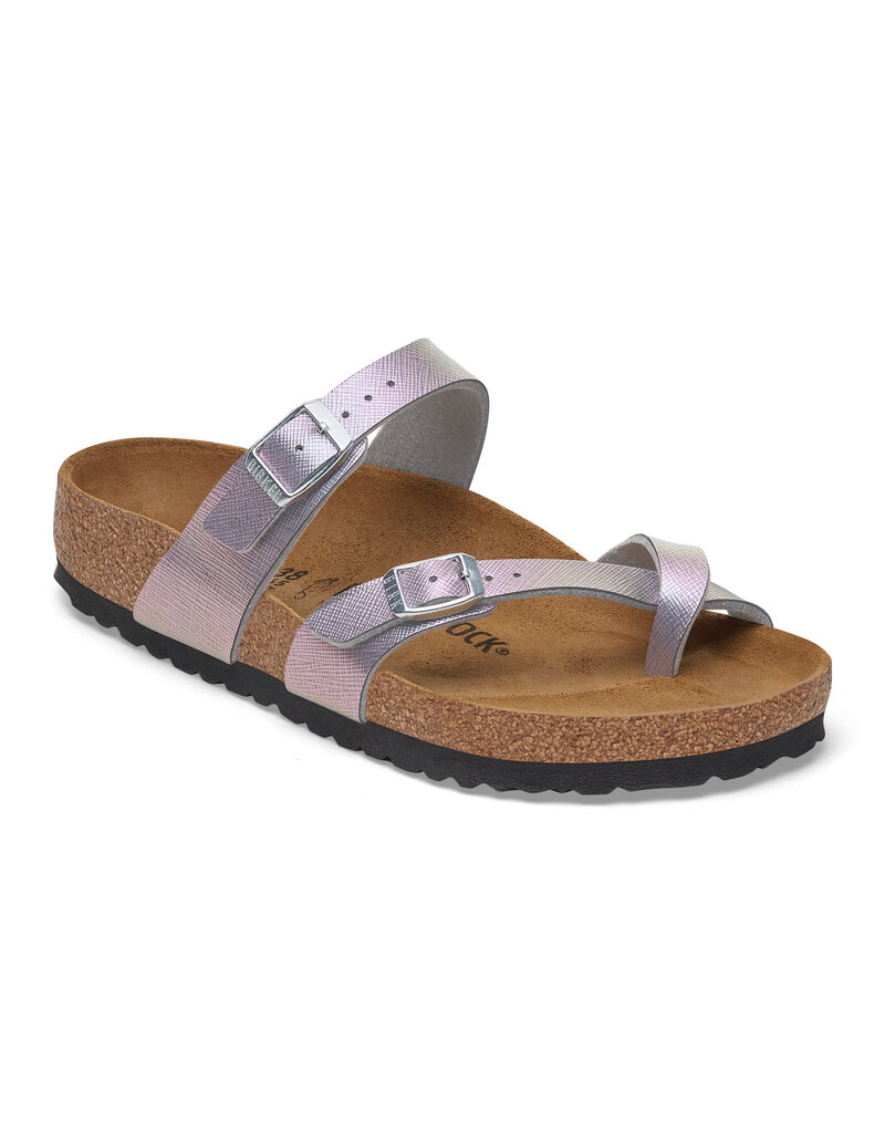 Birkenstock Birkenstock Mayari BF Embossed - Saffiano Iridescent  Viola Regular