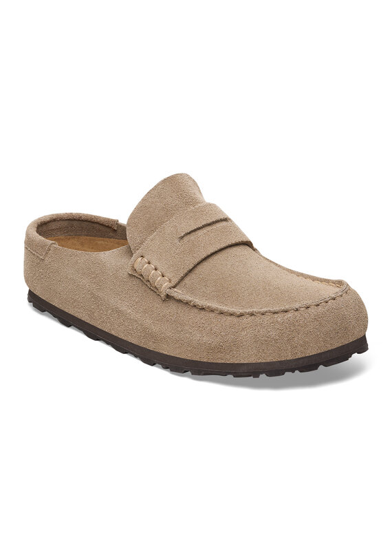 Birkenstock Birkenstock Naples Wrapped Suede leather - Taupe Narrow