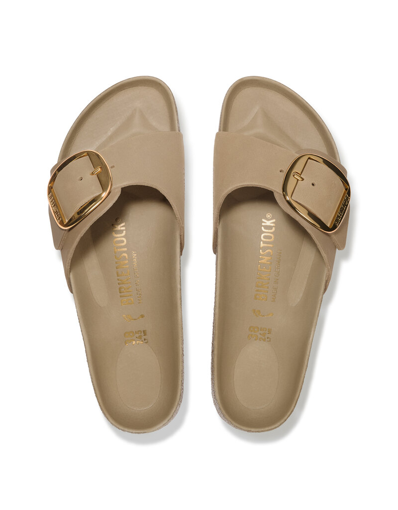 Birkenstock Birkenstock Madrid Big Buckle Oiled Leather - Tabacco Brown Narrow