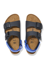 Birkenstock Birkenstock Kids Milano BF - Desert Soil Black Ultra Blue Narrow