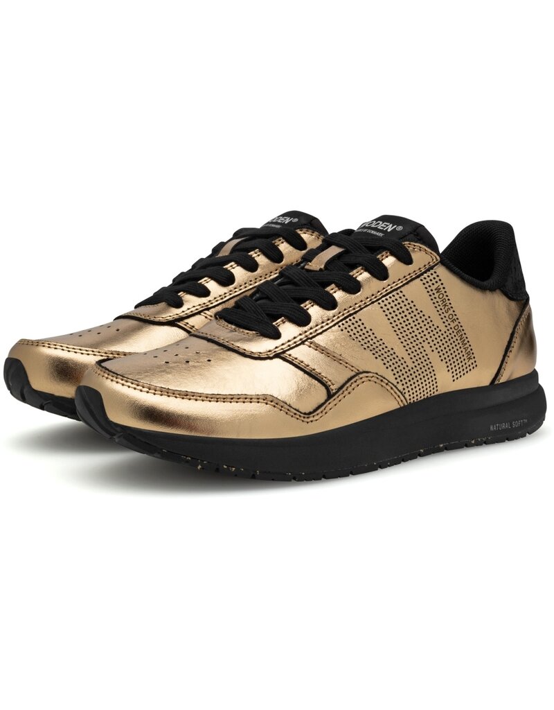 Woden Woden Nicoline Metallic - Dark Gold