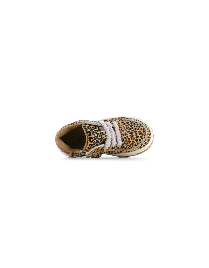 Shoesme Shoesme Sneaker New Outsole - Leopard Cognac