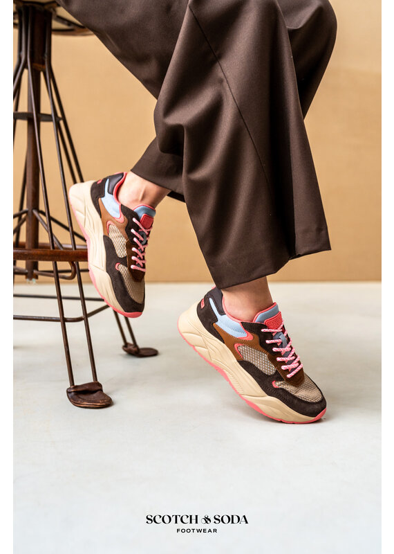 Scotch & Soda Scotch & Soda Celest - Dark Brown Multi