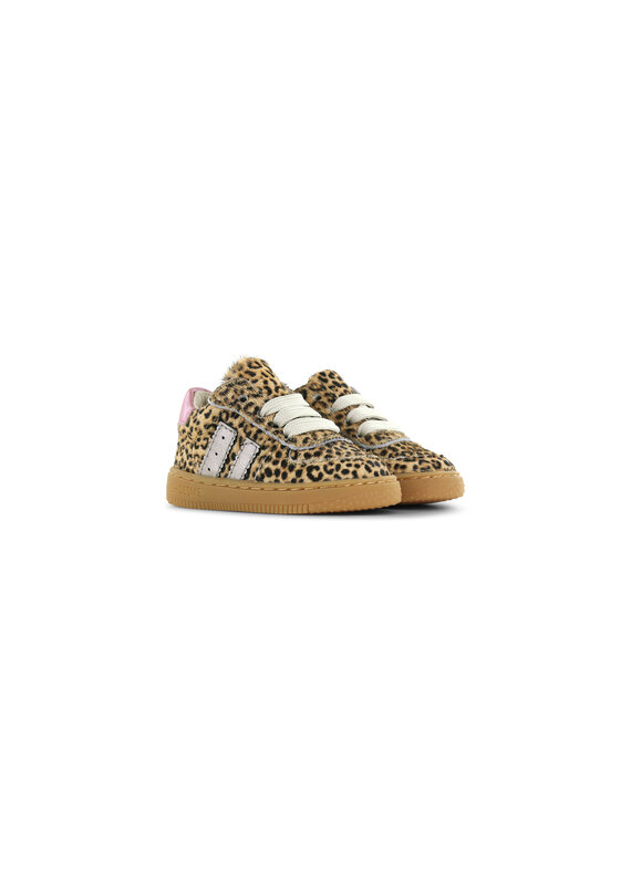 Shoesme Shoesme Sneaker - Leopard Cognac