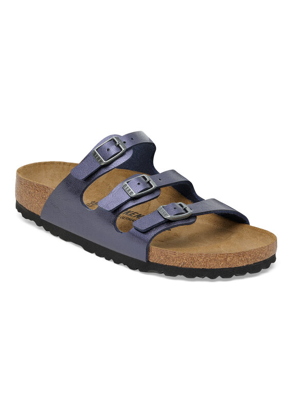 Birkenstock Birkenstock Florida Birko-Flor - Graceful Midnight Blue Narrow