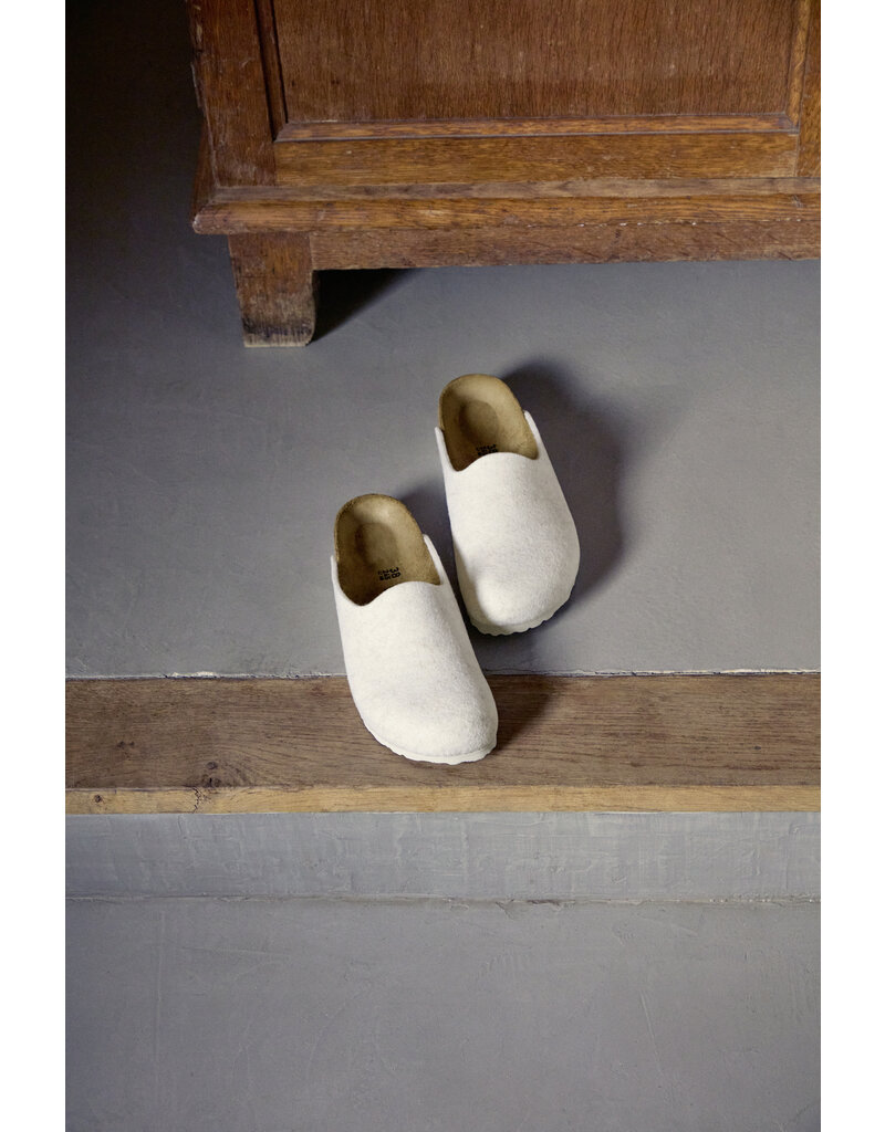 Birkenstock Birkenstock Amsterdam Wool Felt - Eggshell Regular