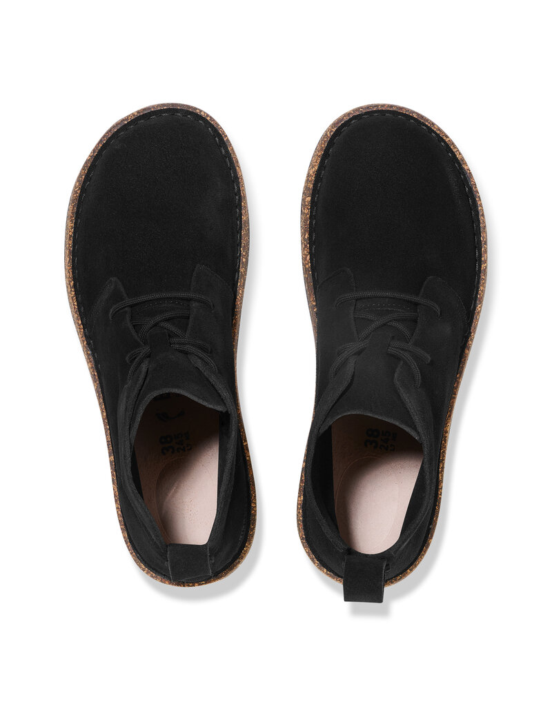 Birkenstock Birkenstock Mid Uppsala Suede Leather - Black Narrow