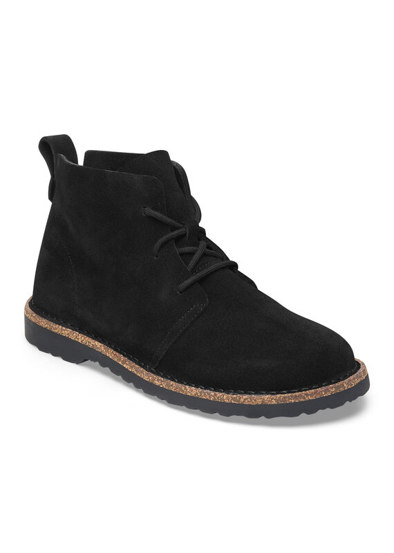 Birkenstock Birkenstock Mid Uppsala Suede Leather - Black Narrow