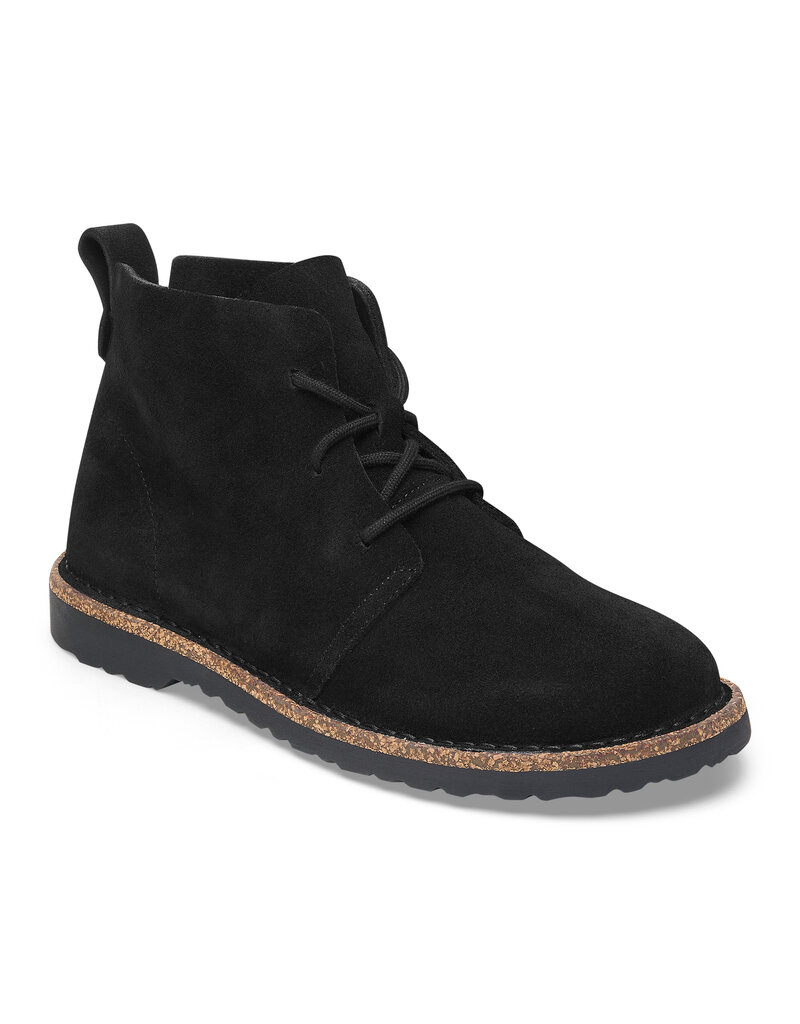 Birkenstock Birkenstock Mid Uppsala Suede Leather - Black Narrow