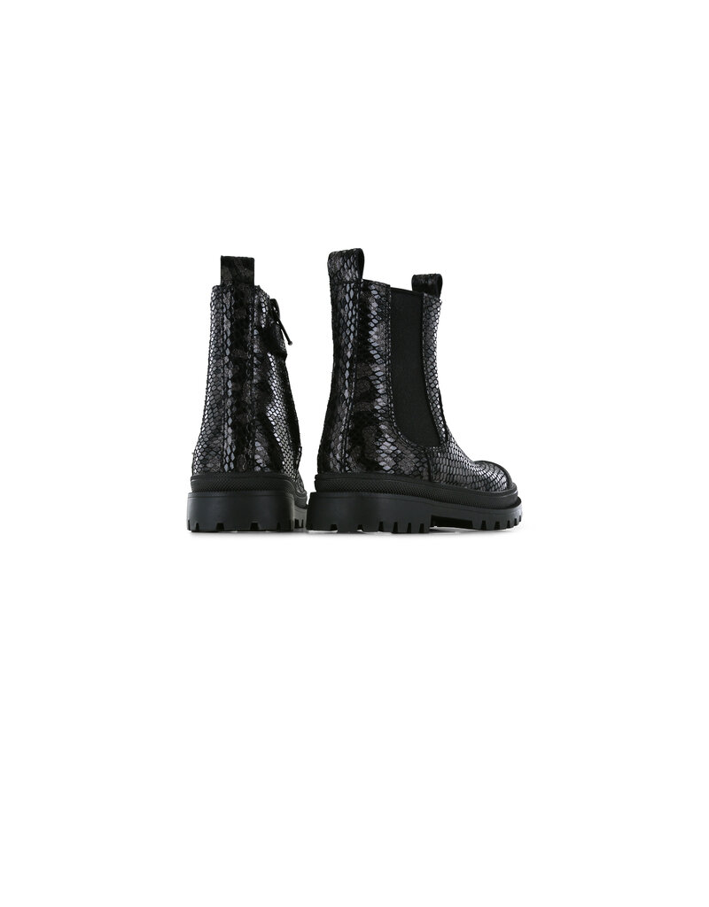 Shoesme Shoesme Boots New Tank - Black Metallic