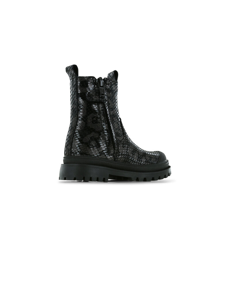 Shoesme Shoesme Boots New Tank - Black Metallic