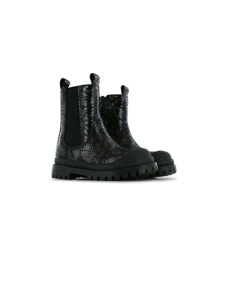 Shoesme Shoesme Boots New Tank - Black Metallic