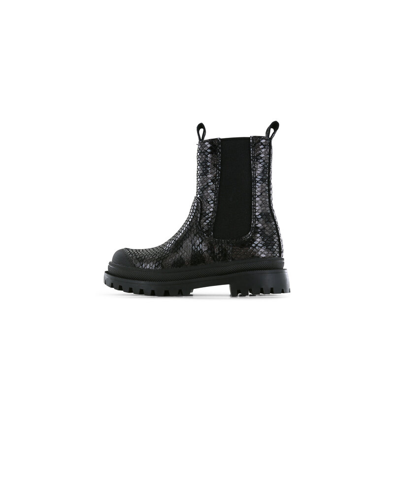 Shoesme Shoesme Boots New Tank - Black Metallic