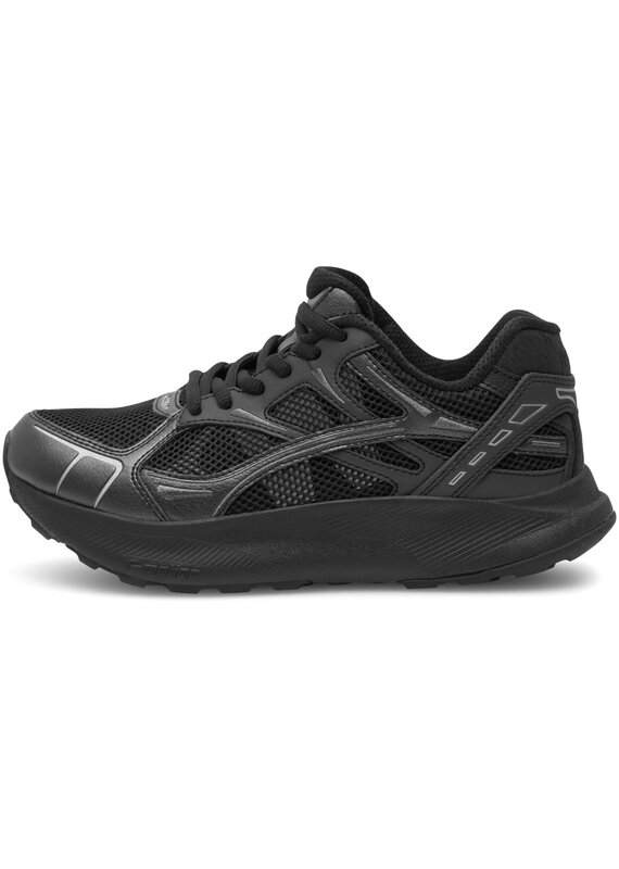 Woden Woden Freja Runner Textile Leather - Black