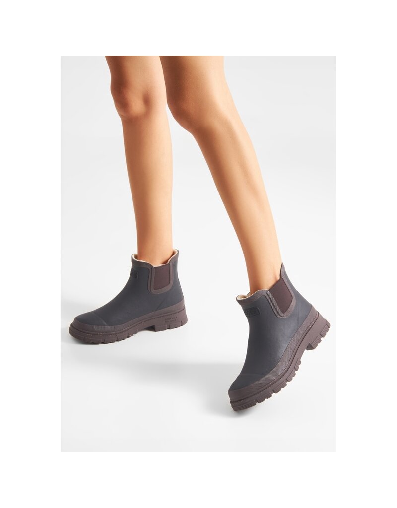 Woden Woden Liv Warm Waterproof Rubber - Black Chocolate