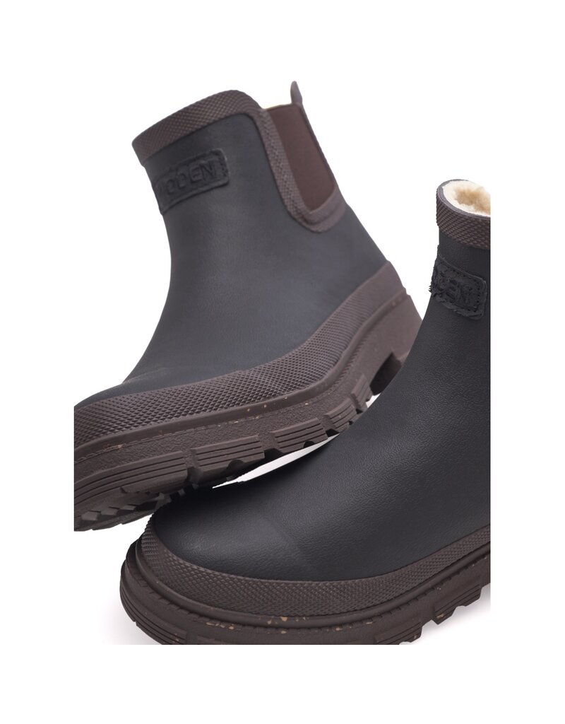 Woden Woden Liv Warm Waterproof Rubber - Black Chocolate