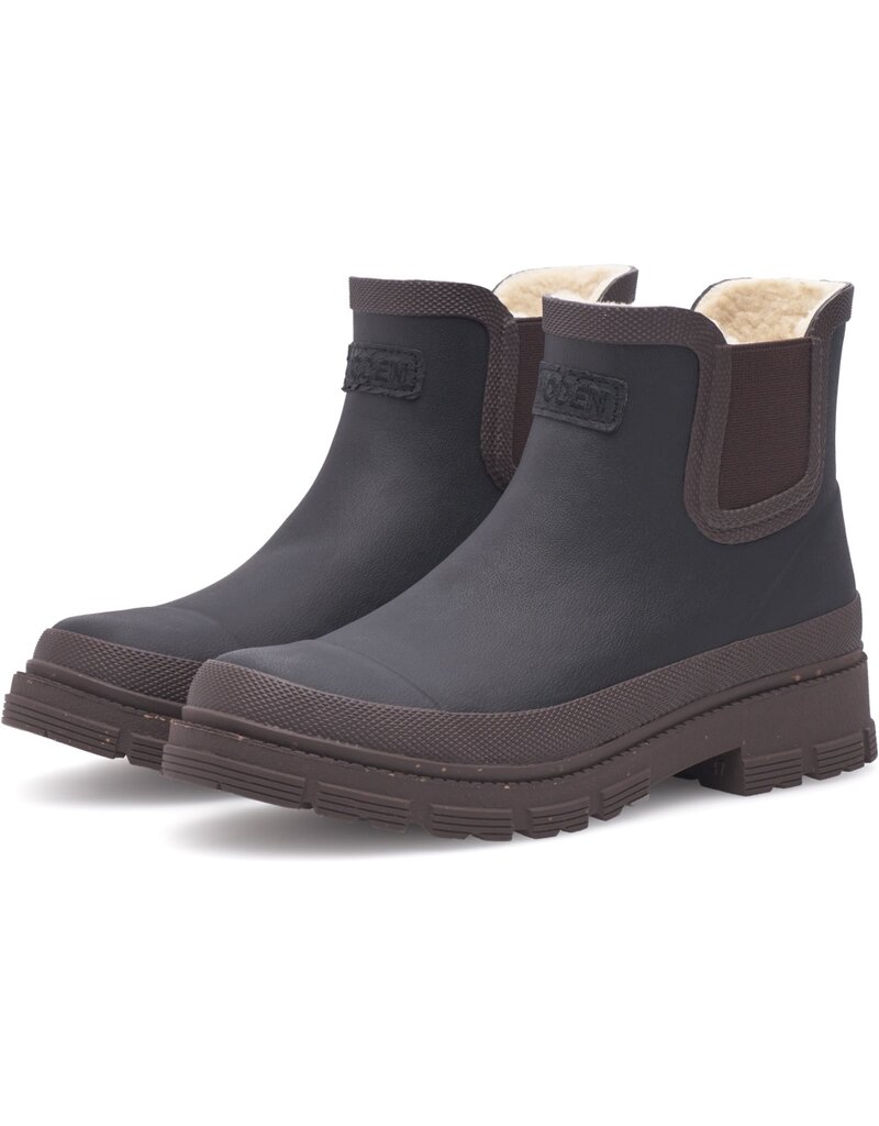 Woden Woden Liv Warm Waterproof Rubber - Black Chocolate