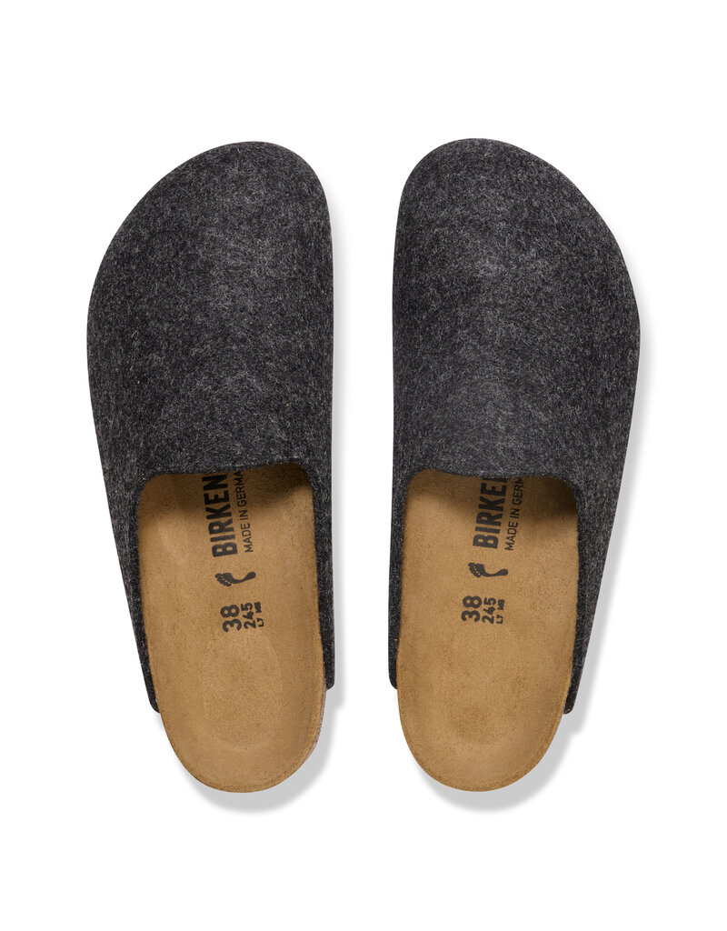 Birkenstock Birkenstock Amsterdam  Wool Felt - Anthracite Regular