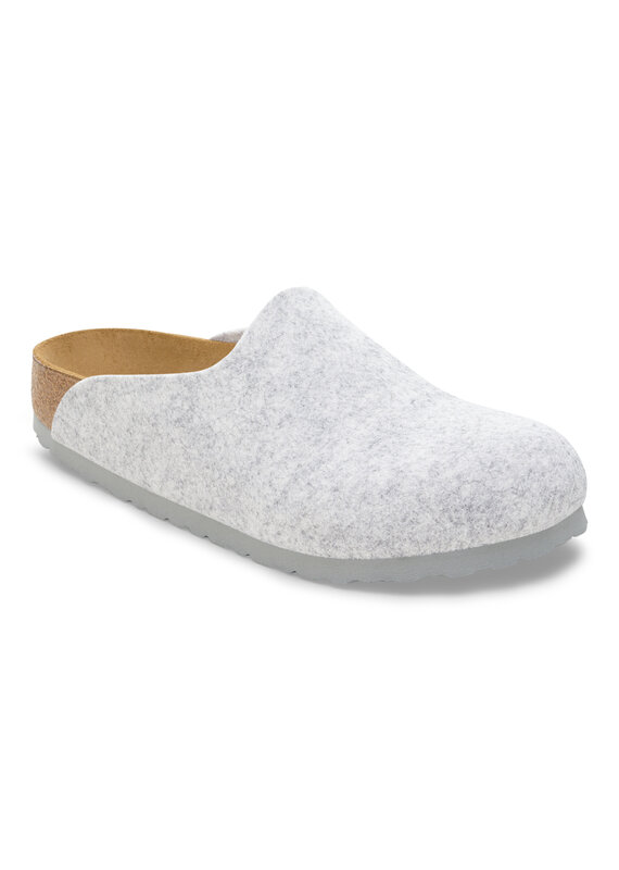 Birkenstock Birkenstock Amsterdam Wool Felt - Light Grey Regular