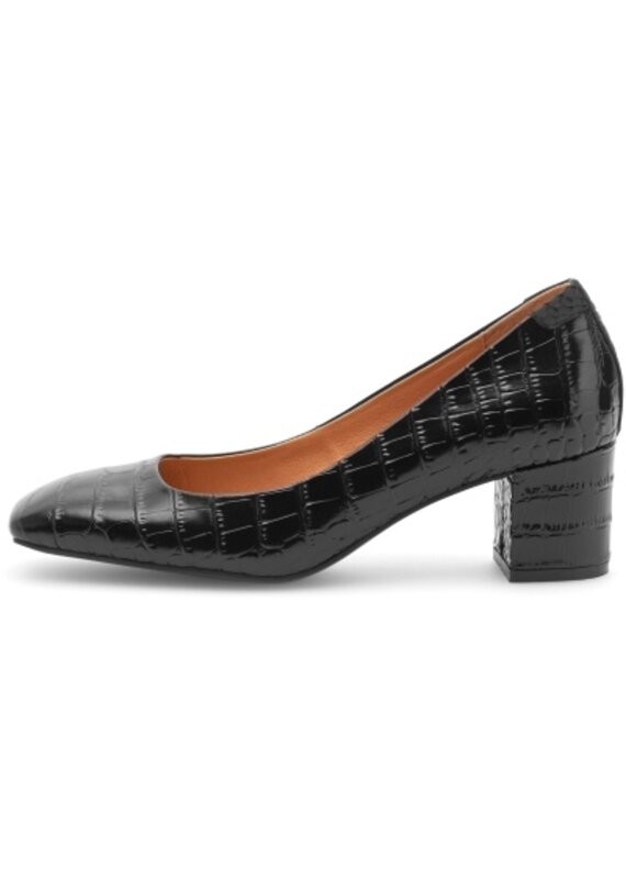 Woden Woden Marie Low Croco - Black