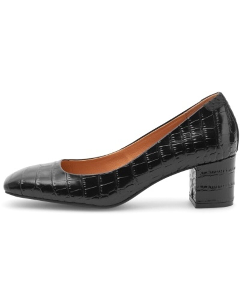 Woden Woden Marie Low Croco - Black