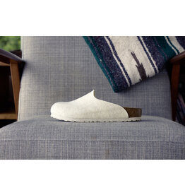 Birkenstock Birkenstock Amsterdam Wool Felt - Eggshell Regular