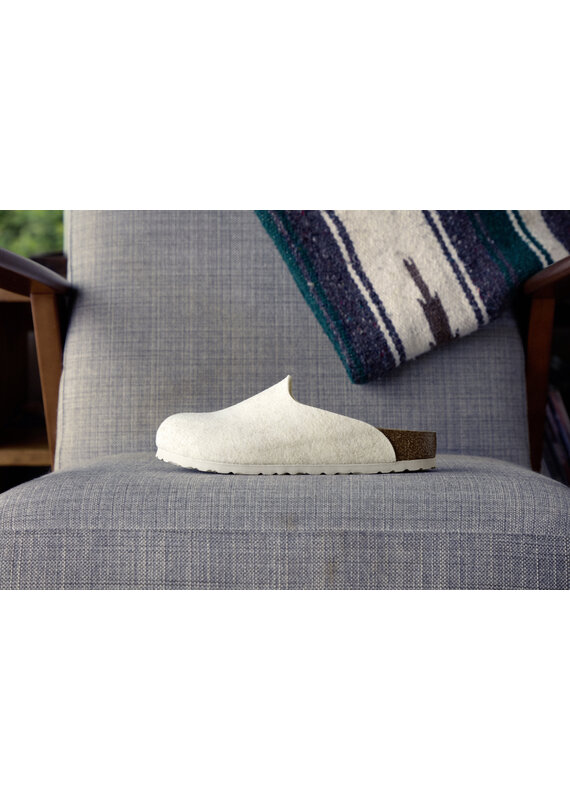 Birkenstock Birkenstock Amsterdam Wool Felt - Eggshell Regular