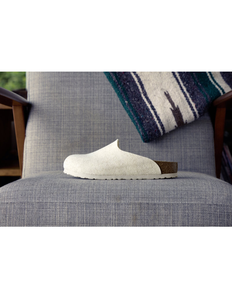 Birkenstock Birkenstock Amsterdam Wool Felt - Eggshell Regular