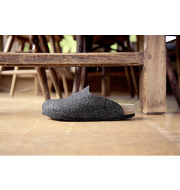Birkenstock Birkenstock Amsterdam  Wool Felt - Anthracite Regular