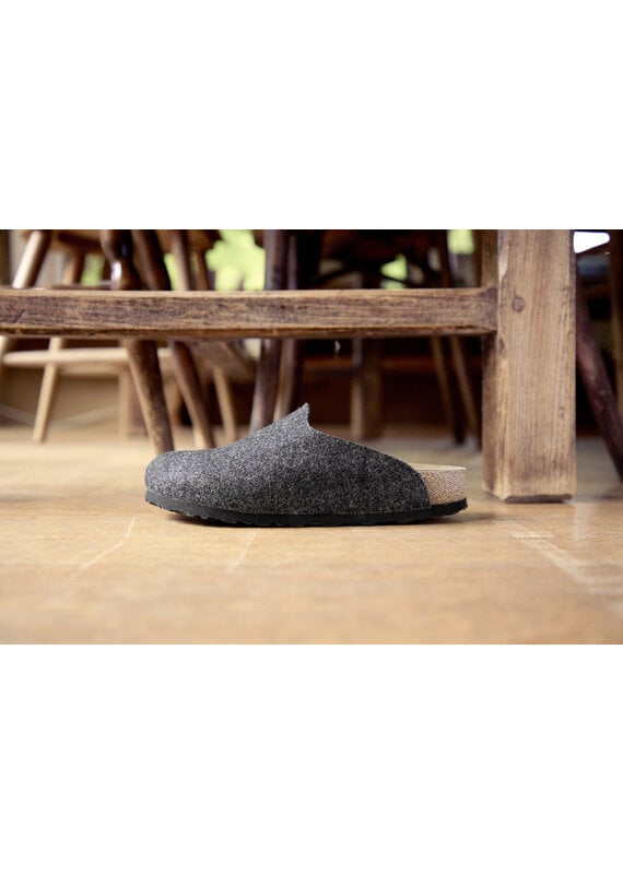 Birkenstock Birkenstock Amsterdam  Wool Felt - Anthracite Regular