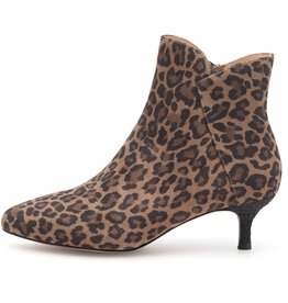 Woden Woden Saga Zip S Suede - Leopard