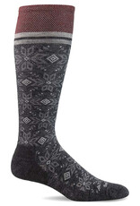 Sockwell Sockwell Winterland Compressie 15-20 - Charcoal Sparkle