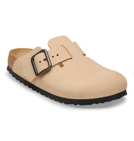 Birkenstock Birkenstock Boston Wire Buckle Nubuck Leather - Sandcastle Regular