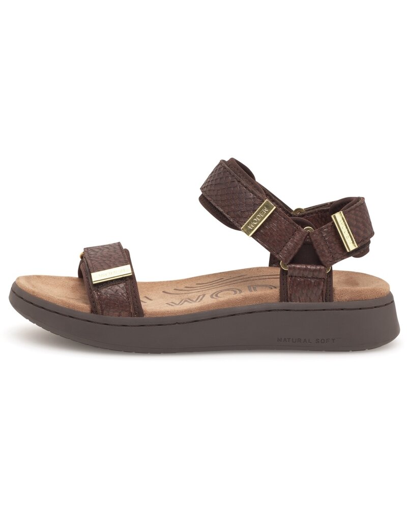 Woden Woden Line Fish - Chocolate