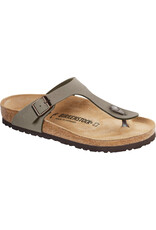 Birkenstock Birkenstock Gizeh Birko-Flor Nubuck - Stone Regular