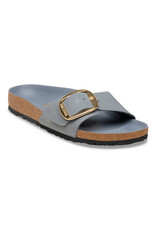 Birkenstock Birkenstock Madrid Big Buckle Oiled Leather -  Basalt Grey Narrow