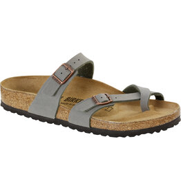 Birkenstock Birkenstock Mayari BF - Nubuck Stone Regular