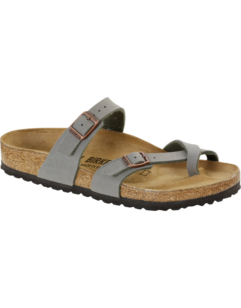 Birkenstock Birkenstock Mayari BF - Nubuck Stone Regular