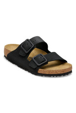 Birkenstock Birkenstock Arizona Wire Buckle Nubuck Leather -  Black Regular
