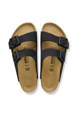 Birkenstock Birkenstock Arizona Wire Buckle Nubuck Leather -  Black Regular