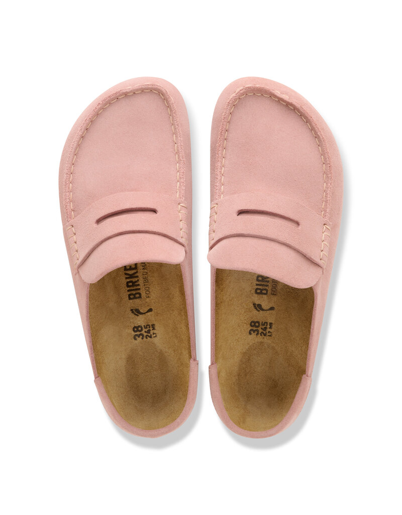 Birkenstock Birkenstock Naples Wrapped Suede Leather - Pink Clay Narrow
