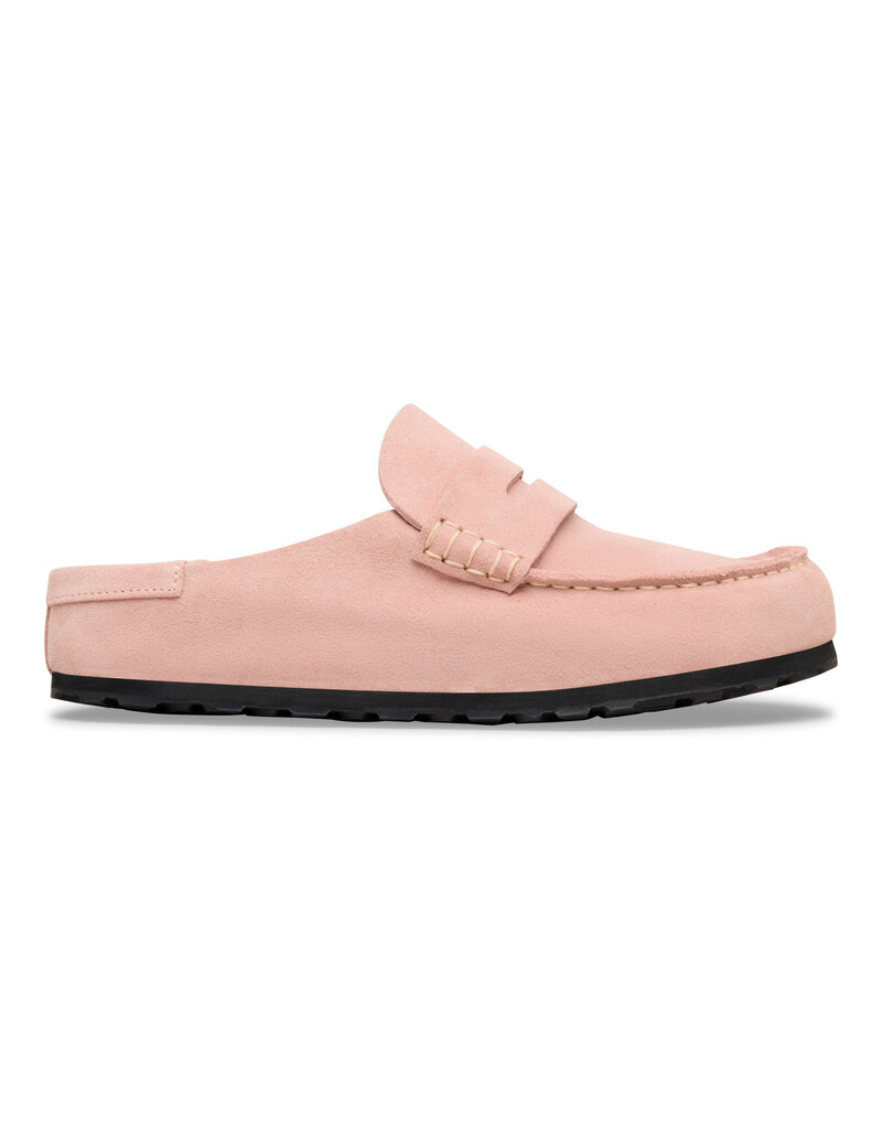 Birkenstock Birkenstock Naples Wrapped Suede Leather - Pink Clay Narrow