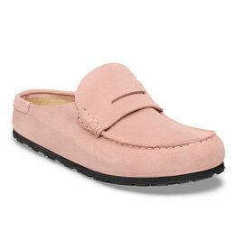 Birkenstock Birkenstock Naples Wrapped Suede Leather - Pink Clay Narrow